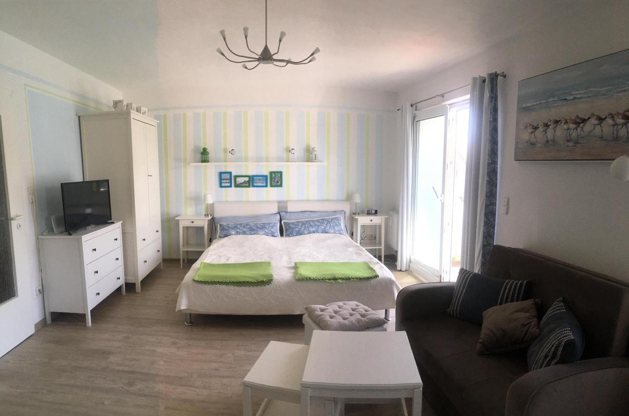 Studio 8 Im 1 Og Haus Stranddistel, Schones Studio Fur 2 Personen In Zingst, Hund Erlaubt 외부 사진